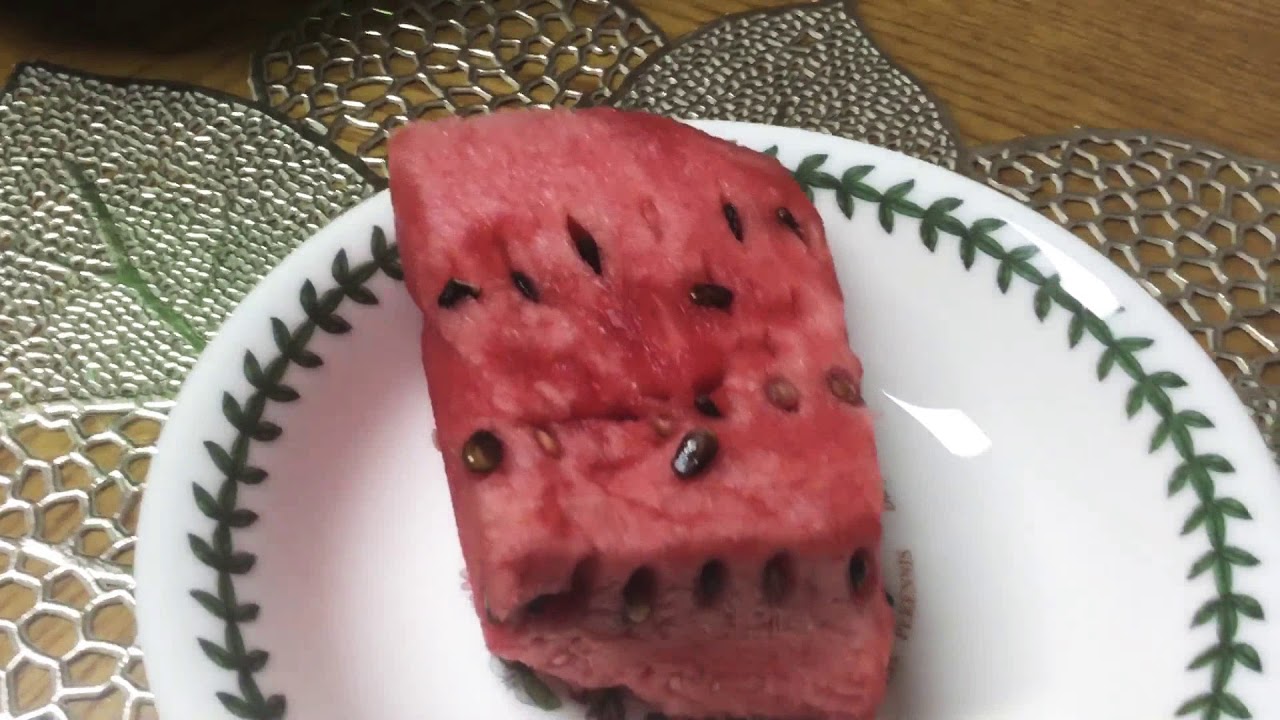 Watermelon Seed removal YouTube