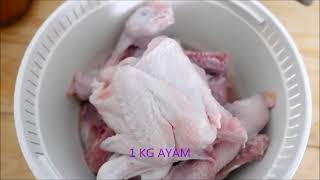 Resep Ayam Ungkep Bumbu Kuning Simple Praktis