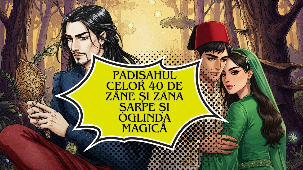 Padisahul celor 40 de zande si Zana sarpe si oglinda  fermecată