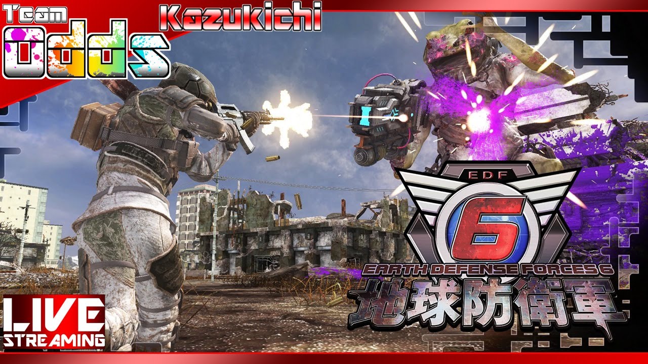 おきた！いつめん！？【地球防衛軍6】#7