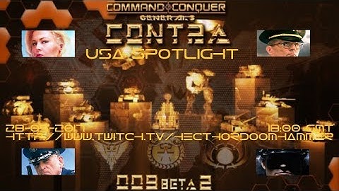 Command & Conquer Mod Spotlight: Contra [USA Faction] Part 1