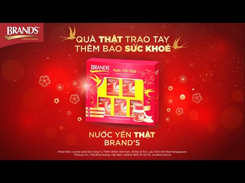 Video NƯỚC YẾN THẬT BRAND'S- QUÀ THẬT TRAO TAY THÊM BAO SỨC... - youtube