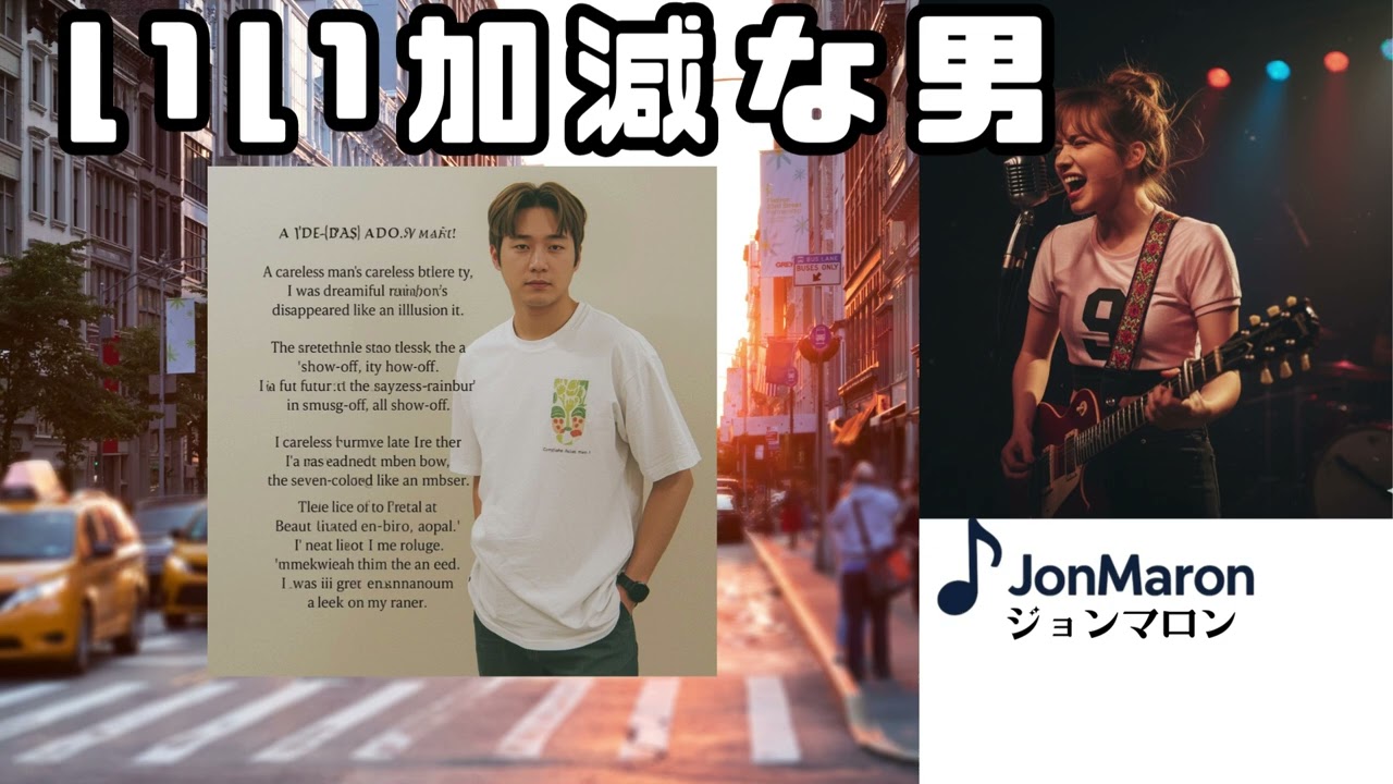 いい加減な男（和）