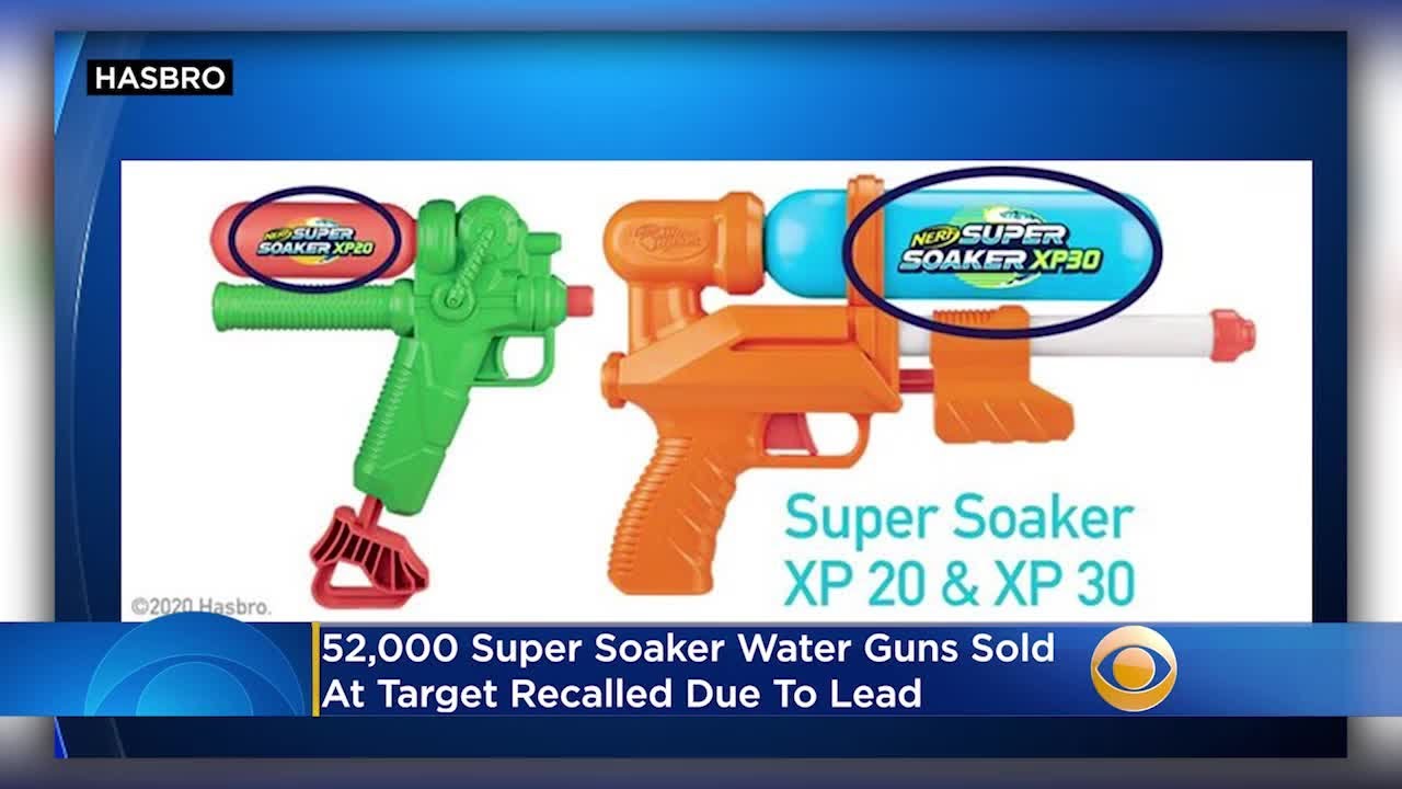 52,000 Super Soaker Water Guns Sold At Target Recalled Due To Lead