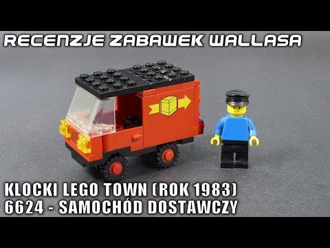 Recenzja klocków Lego Town - 6624 Samochód Dostawczy