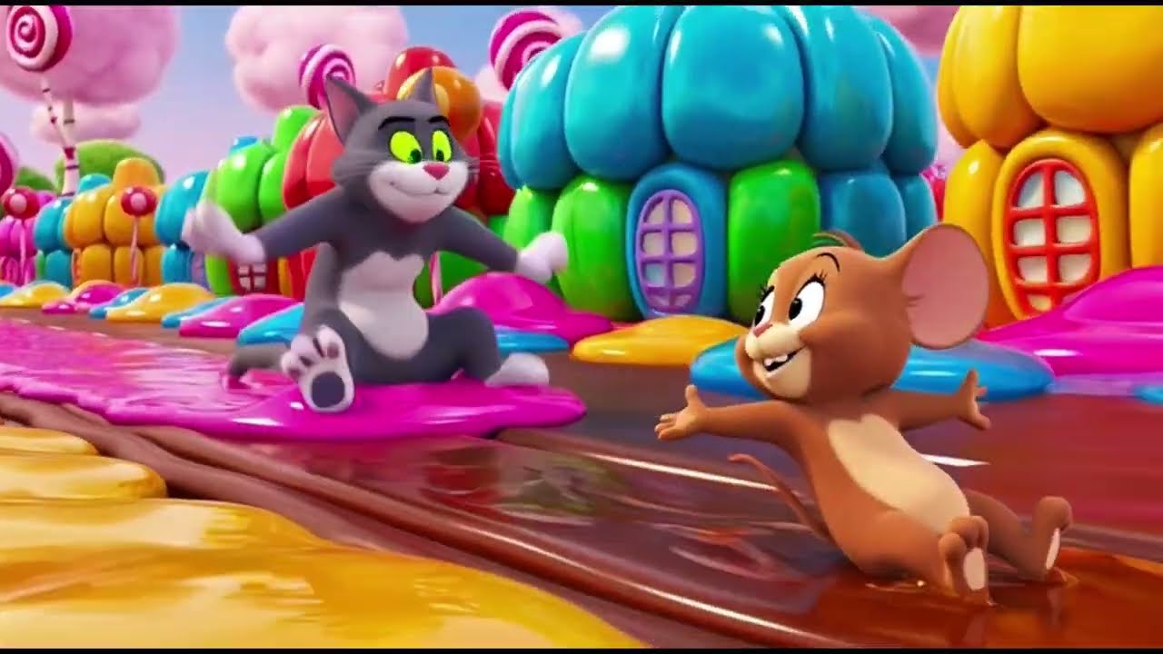 Tom and Jerry Funny Cartoon 😹  Kids Animation Video  New Episode