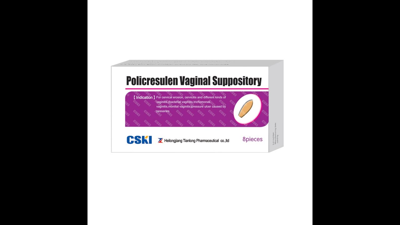 policresulen vaginal suppository