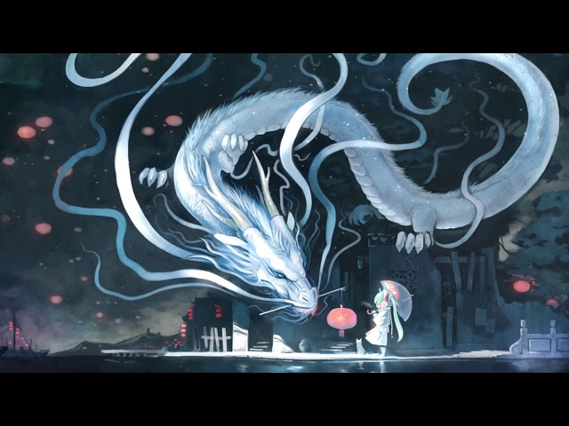 Video Live wallpaper «Hatsune Miku Spirit Dragon»