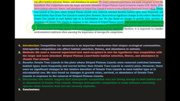 How to read an article abstract (in less than 5 minutes)