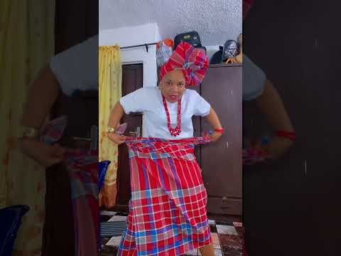 Tie My IGBO Double Wrapper With Me 