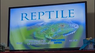 Eyewitness: Reptiles DVD Menu Walkthrough 9/10 #eyewitness #reptiles #snake