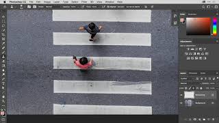 Remove objects with the Clone Stamp tool