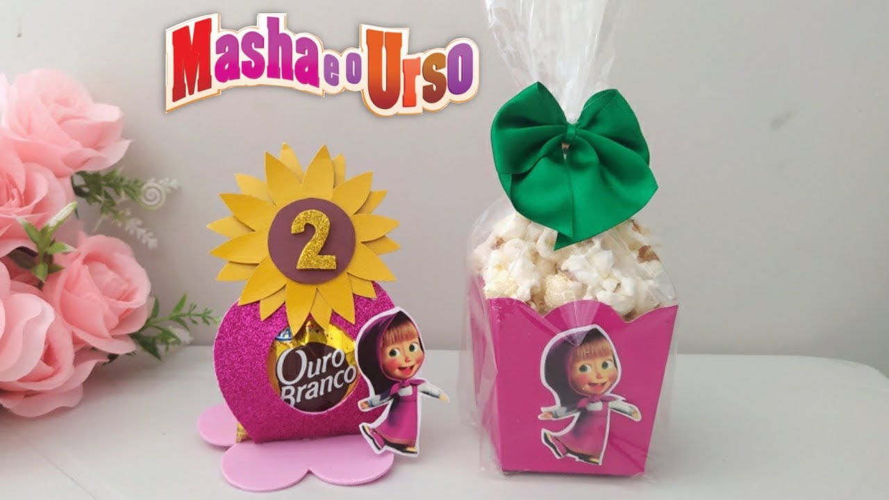 2 Ideias para festa masha e o urso
