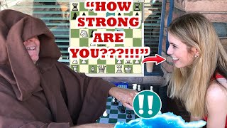 Princess Cramling vs Dark Sith Lord Chess Master! WFM Anna Cramling vs FM Judge Jim