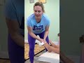 Her TOE was the Cause of All Her Problems- Full Body CRUNCHES #asmr #shorts #chiro