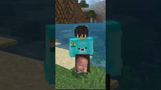 Minecraft But If I See BLUE, The Video Ends! 😱#minecraft #gaming #shorts