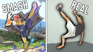 MORE Smash Bros Ultimate Moves In Real Life