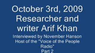 Radio Interview of Arif Khan (Tomb of Jesus.com)