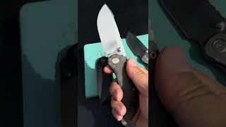 KB KNIVES KB388 Snorri Pocket Folding Knife Sandblast Titanium Handle 3.54'' Bead Blasting M390