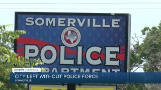 Somerville turns to Burleson County Sheriff's Office after entire police force resigns