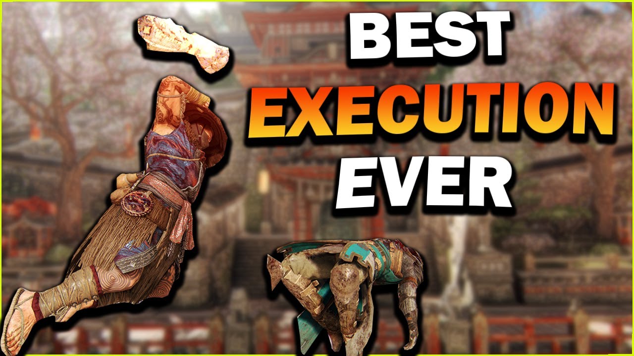 Best Execution EVER Mirage of Punishment Aramusha For Honor YouTube