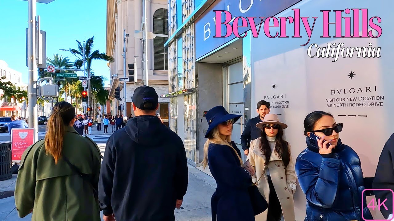 Beverly Hills California 4K RODEO DRIVE ๐๐ด - Luxury and Glamour with ...