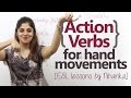 Action Verbs with Hand Movements – English Speaking Lesson