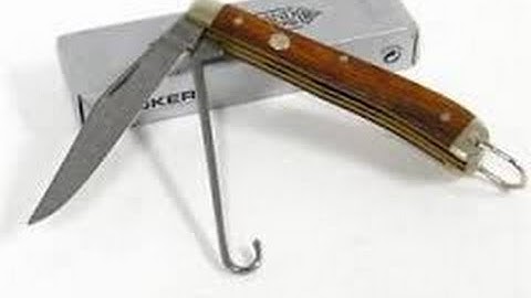 BOKER 93H - BIRD KNIFE - guest blade #6