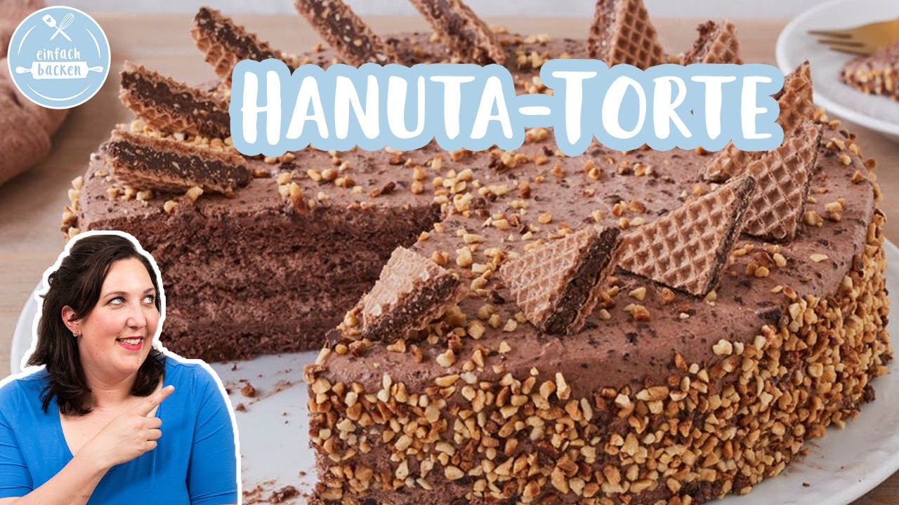 Hanuta-Torte 🍫🌰| die leckerste Nusstorte aller Zeiten | Einfach Backen