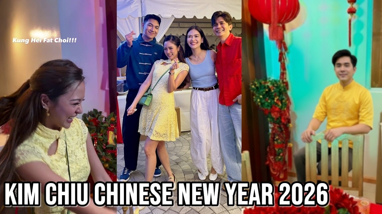 Kim Chiu UNSEEN MOMENTS sa BONGGANG CHINESE NEW YEAR CELEBRATION sa BAHAY NIYA!