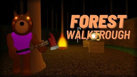 HOW TO ESCAPE THE FOREST MAP (CHAPTER 4) IN PIGGY | Roblox