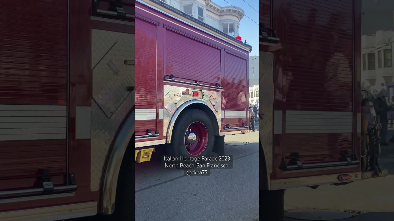 Italian Heritage Parade 2023, North Beach, San Francisco, California.