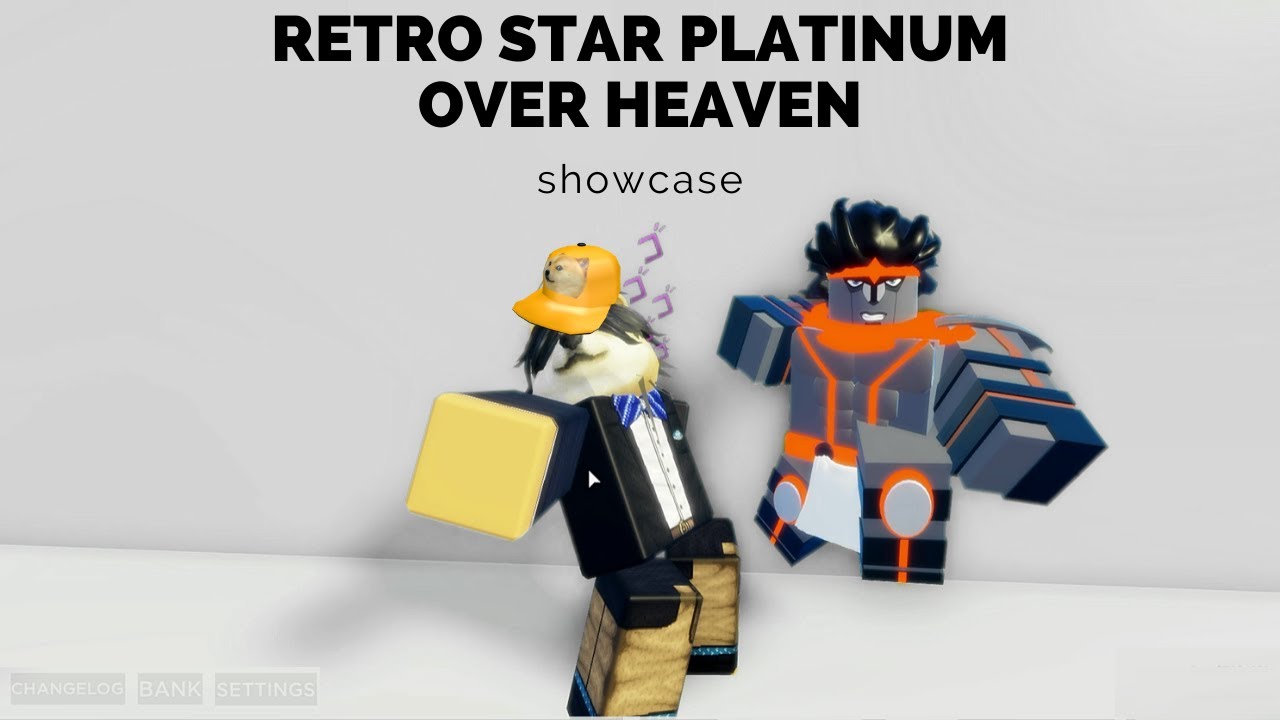Roblox Star Platinum - roblox jotaro part 4