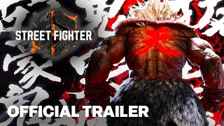 Street Fighter 6 - Official Akuma Gameplay Reveal Trailer