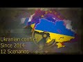 Ukranian Conflict since 2014: 12 scenarios