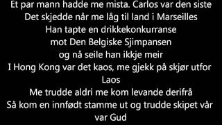 Video thumbnail of "Kaizers Orchestra - Dekk bord [lyrics]"