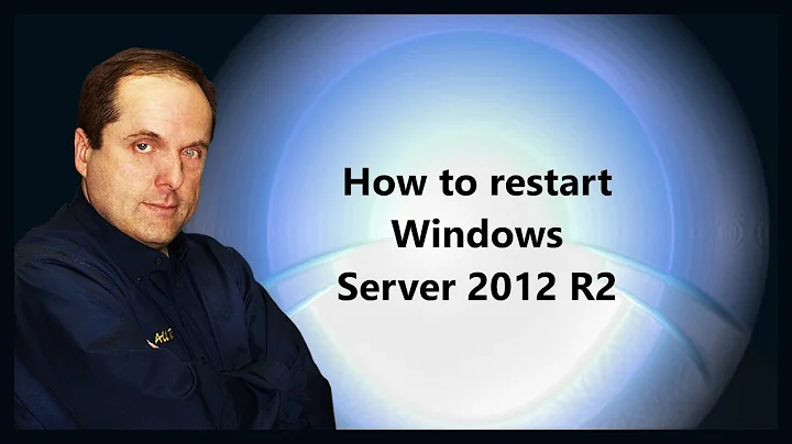 How to restart Windows Server 2012 R2