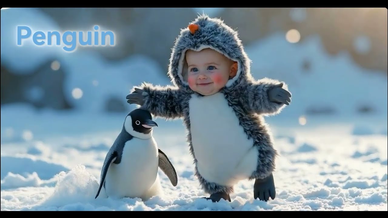 Learn ABC P to T Alphabet Animals | Baby Learns Letters with Adorable Animal Moves🌈 Part 3 of 4