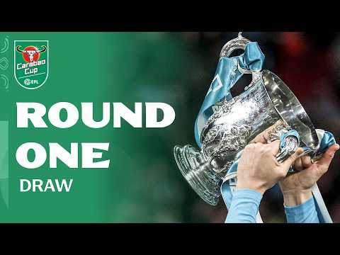Watch LIVE: 2026/27 #CarabaoCup Round One draw 🏆 — football video