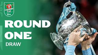 Watch LIVE: 2026/27 #CarabaoCup Round One draw 🏆