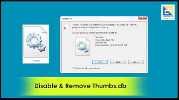 What Is Thumbs.DB? | Disable and Remove Thumbs.db Files In Windows
