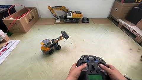 LESU 1/14 Hydraulic RC Loader AOUE MCL8 ST8 Remote Control RTR Car Sound Light