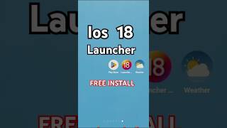 How to Install Ios 18 Launcher on android & ios screenshot 3