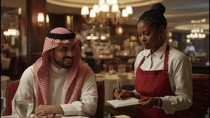 Arrogant Billionaire Mocked a Black Waitress in Arabic — Her Fluent Reply  Left Him Stunned - YouTube