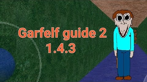 Garfelf guide 2 1.4.3 Android mod menu baldi