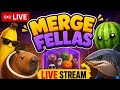😱 Italian Brainrot Merge Fellas New Update Live Gameplay | #MergeFellas #verticallive #robuxenjoy