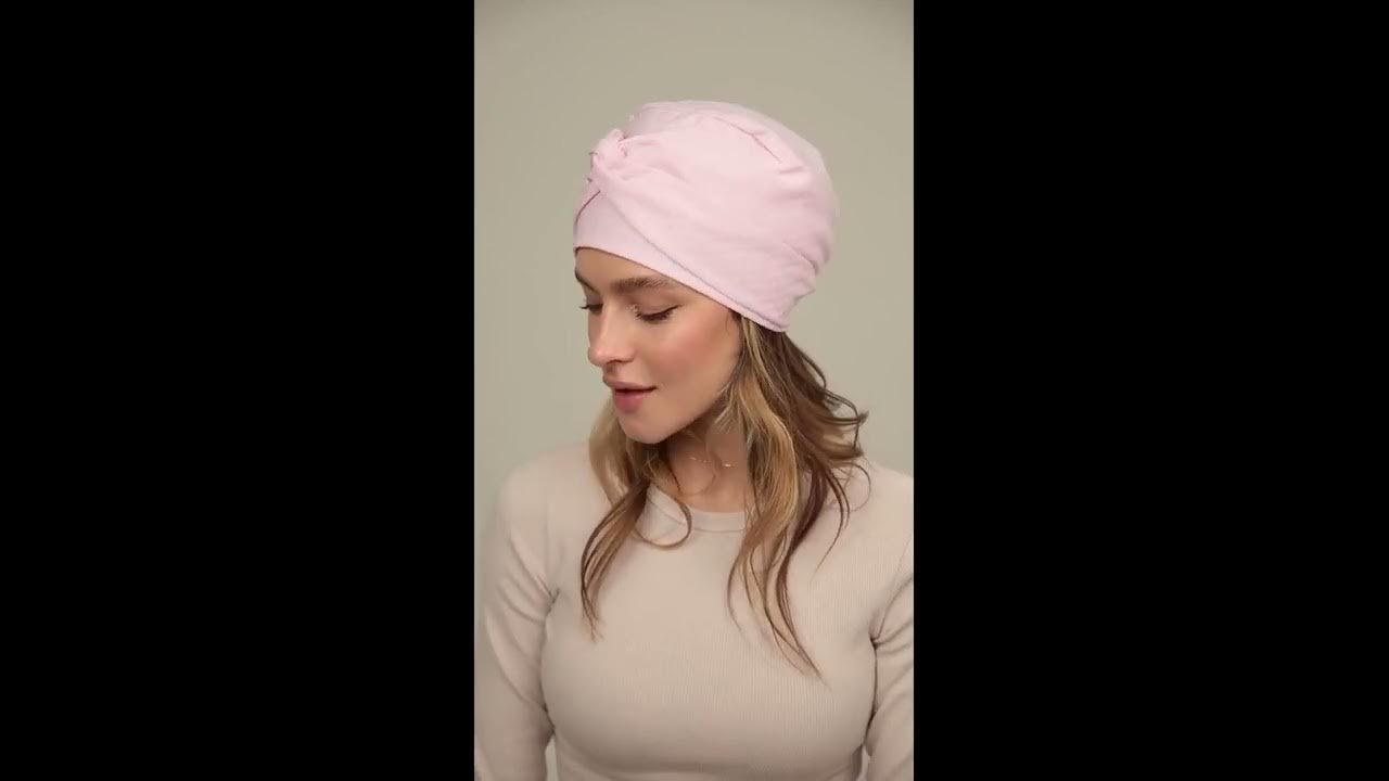 HALVA Чалма женская летняя из кружева - YouTube