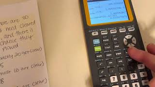 BinomDist on Calculator