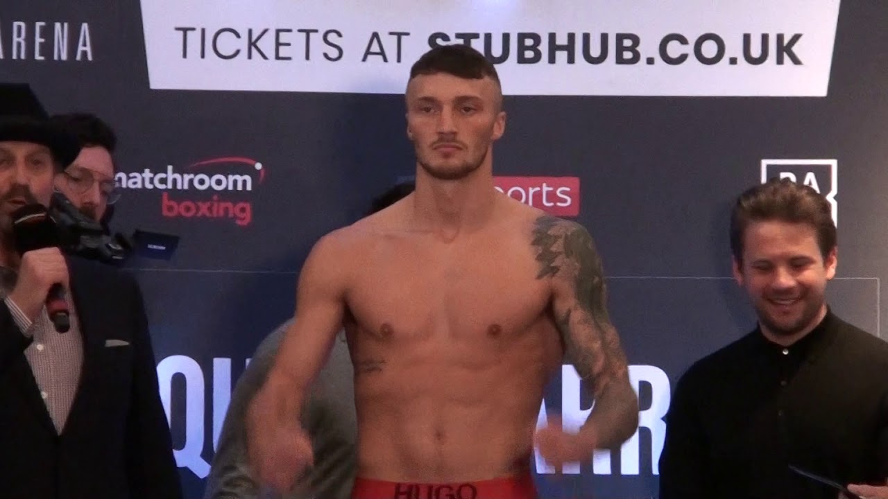 Manchester Principal hotel Zach Parker vs Rohan Murdock weigh in 06-03 ...