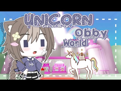 Unicorn Obby World Roblox Indonesiaミ Youtube - unicorn obby roblox